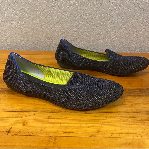 Rothy’s 2019 Metallic Stitch Black Friday Loafers - Picture 2 of 9